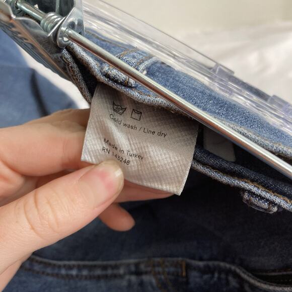 Reformation Jeans Women's High And Skinny Havana Wash Blue Jeans Size 28 Classic - Picture 6 of 13